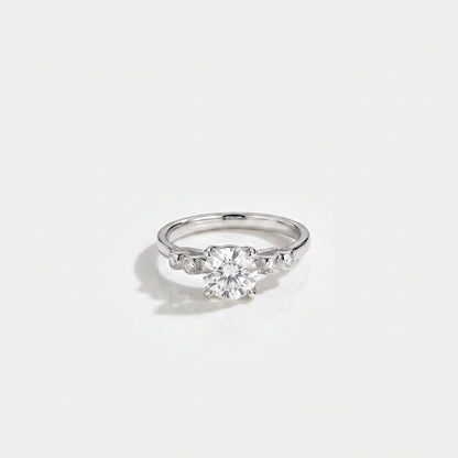 2 CT Marquise Pave Lab Grown Engagement Ring