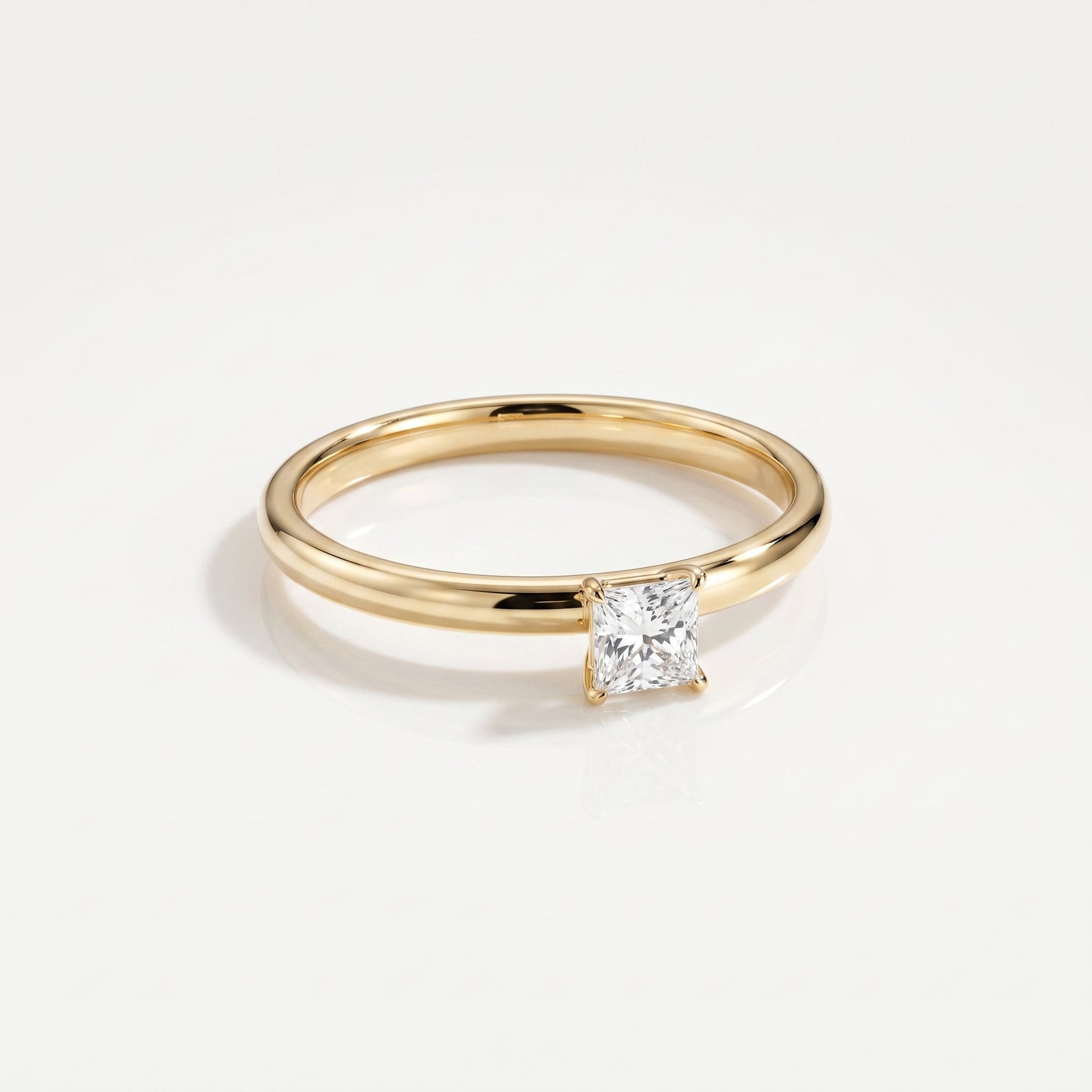 2 CT Marquise Pave Lab Grown Engagement Ring