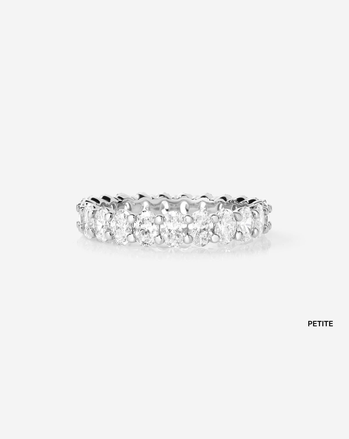 TCW Round Half Eternity Lab Grown Diamond Wedding Band