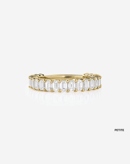 TCW Round Half Eternity Lab Grown Diamond Wedding Band