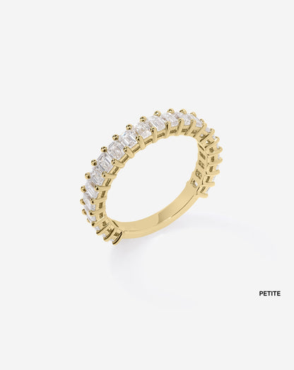 TCW Round Half Eternity Lab Grown Diamond Wedding Band