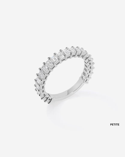 TCW Round Half Eternity Lab Grown Diamond Wedding Band