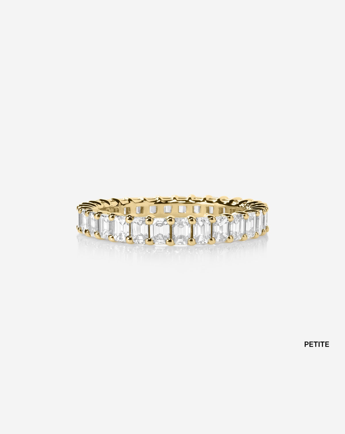 TCW Round Half Eternity Lab Grown Diamond Wedding Band
