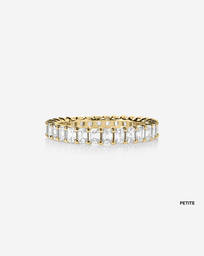 TCW Round Half Eternity Lab Grown Diamond Wedding Band