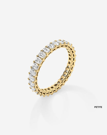 TCW Round Half Eternity Lab Grown Diamond Wedding Band