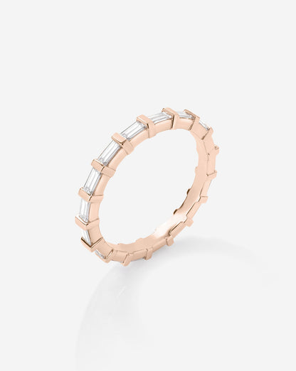 TCW Round Half Eternity Lab Grown Diamond Wedding Band