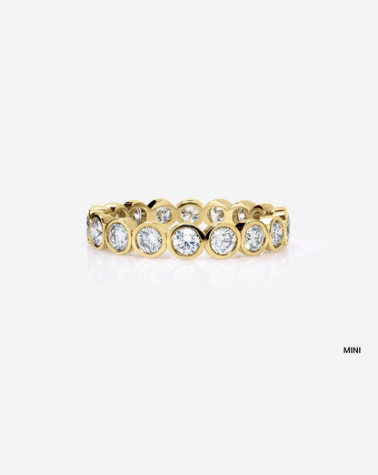 TCW Round Half Eternity Lab Grown Diamond Wedding Band