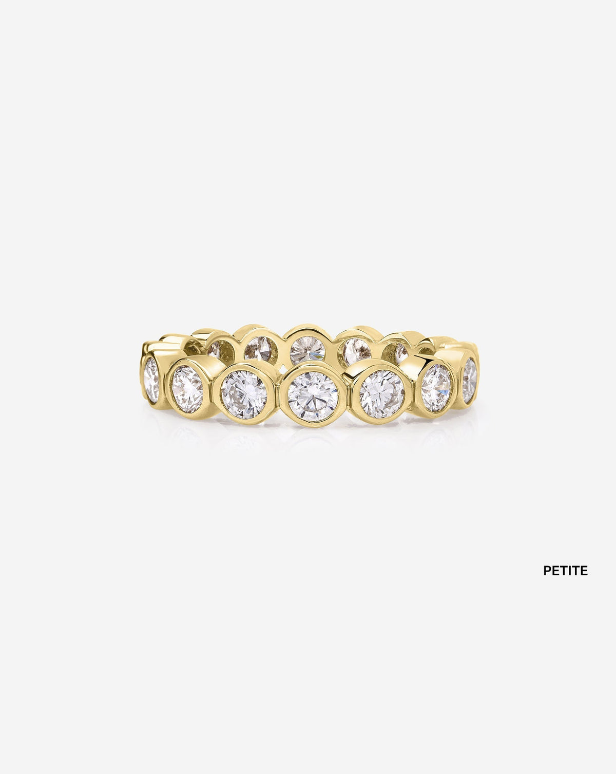 TCW Round Half Eternity Lab Grown Diamond Wedding Band