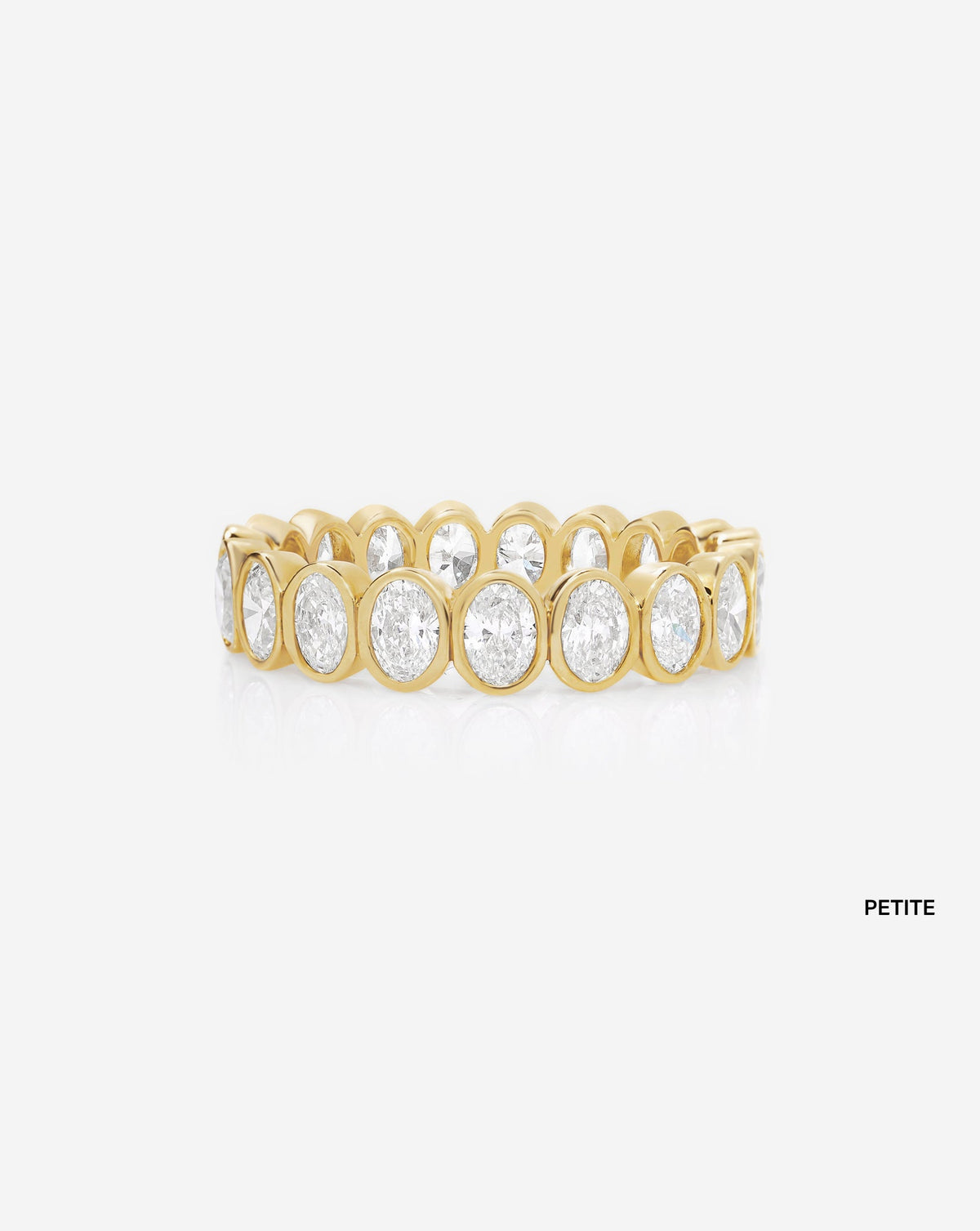 TCW Round Half Eternity Lab Grown Diamond Wedding Band
