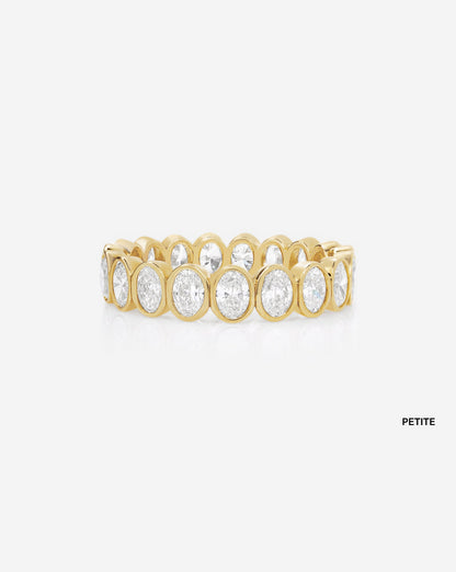 TCW Round Half Eternity Lab Grown Diamond Wedding Band