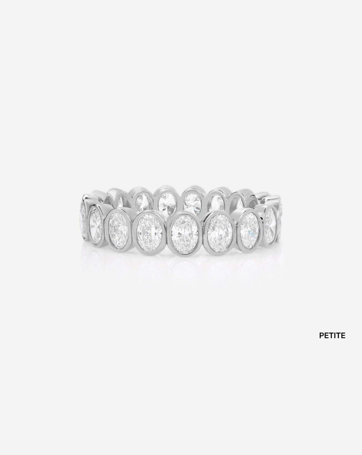 TCW Round Half Eternity Lab Grown Diamond Wedding Band