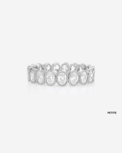 TCW Round Half Eternity Lab Grown Diamond Wedding Band