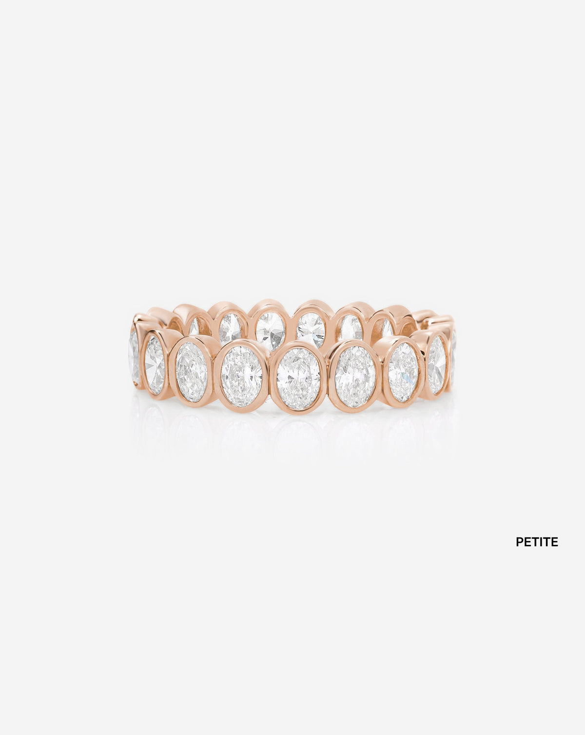 TCW Round Half Eternity Lab Grown Diamond Wedding Band