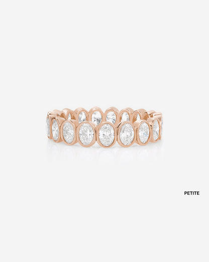 TCW Round Half Eternity Lab Grown Diamond Wedding Band