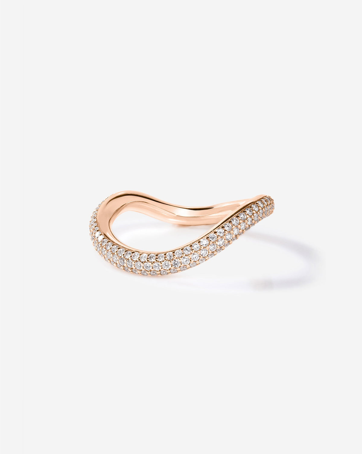 TCW Round Half Eternity Lab Grown Diamond Wedding Band