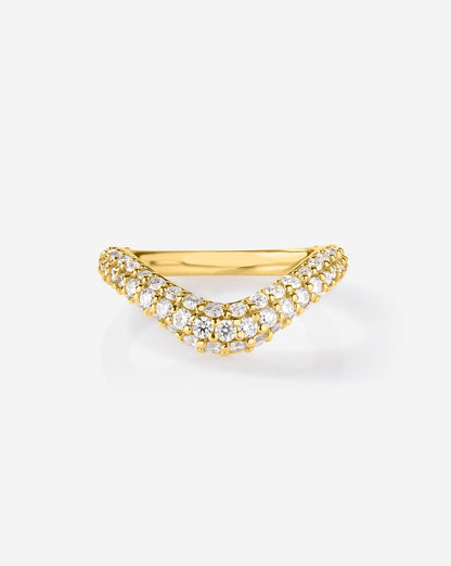 TCW Round Half Eternity Lab Grown Diamond Wedding Band