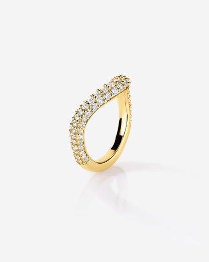 TCW Round Half Eternity Lab Grown Diamond Wedding Band