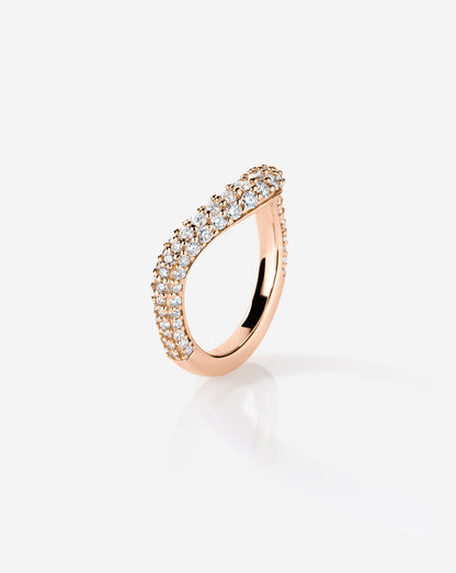 TCW Round Half Eternity Lab Grown Diamond Wedding Band