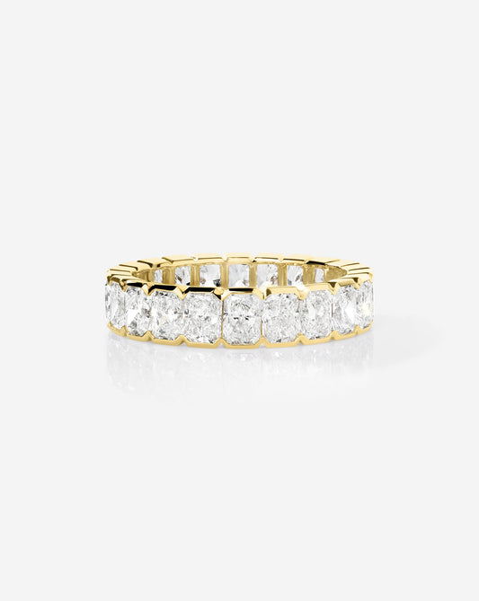 TCW Round Half Eternity Lab Grown Diamond Wedding Band