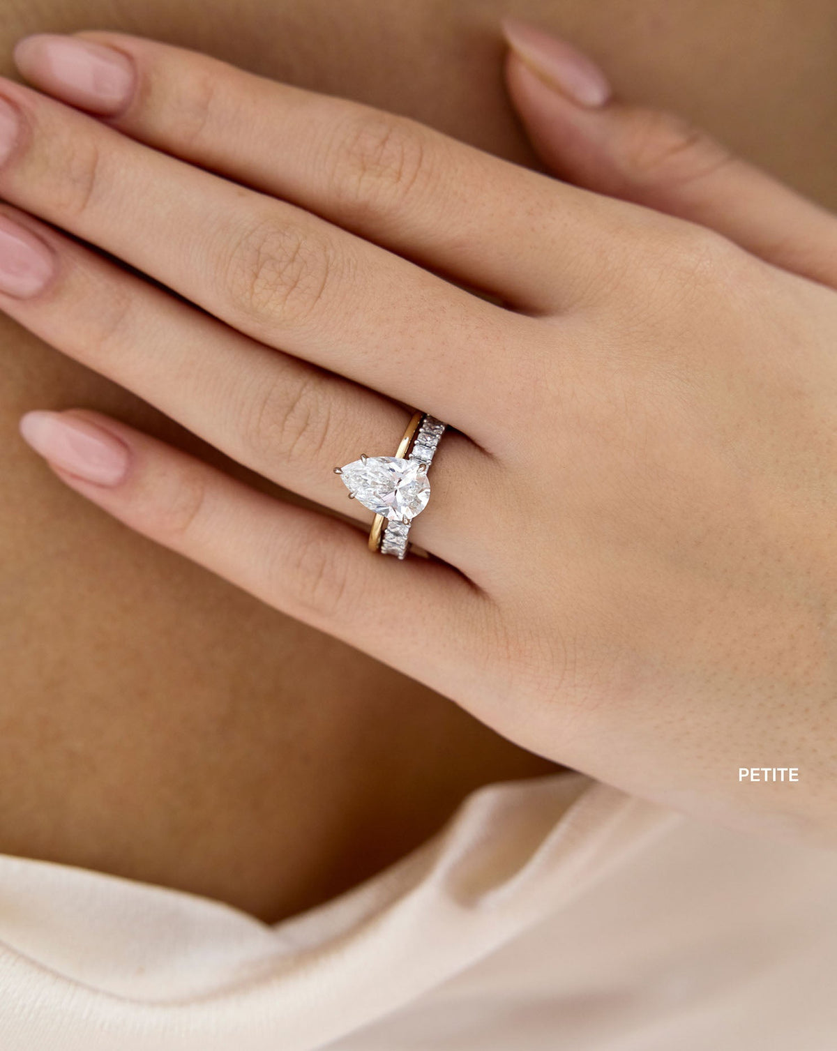TCW Round Half Eternity Lab Grown Diamond Wedding Band