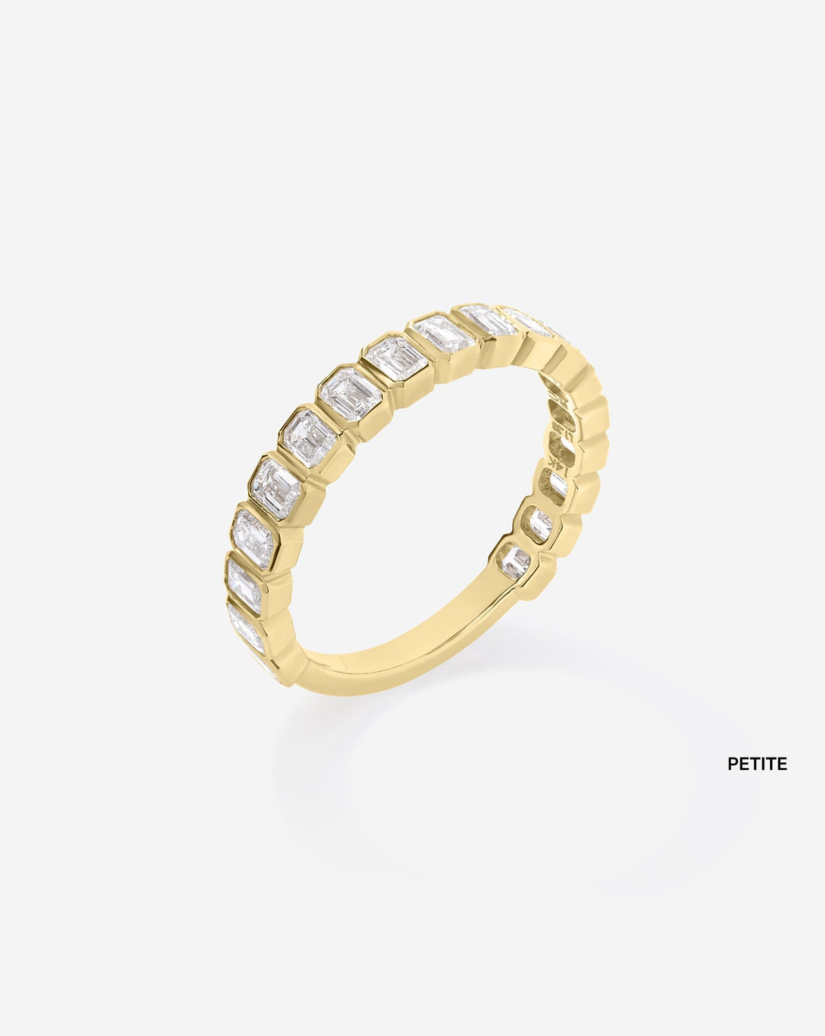 TCW Round Half Eternity Lab Grown Diamond Wedding Band