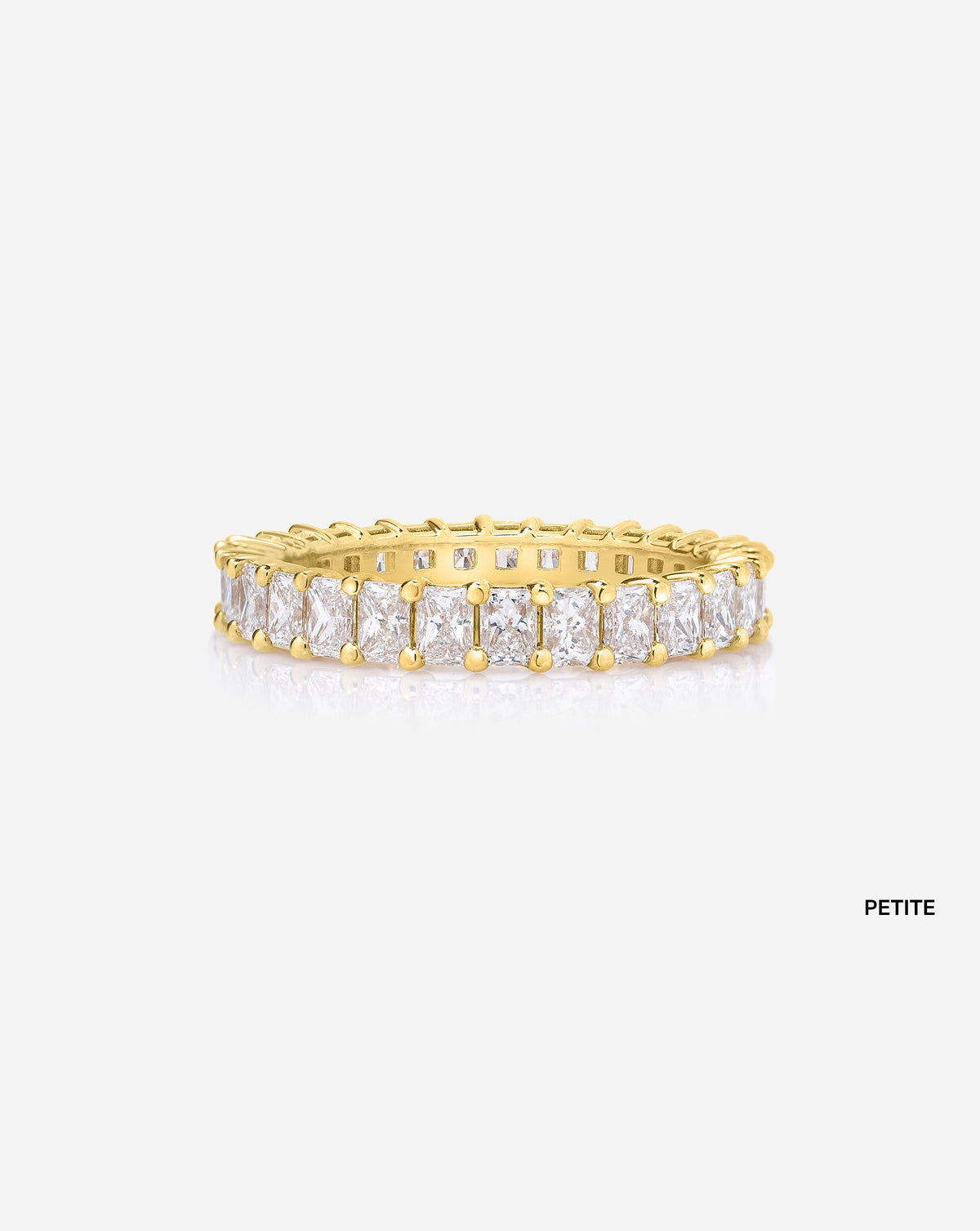 TCW Round Half Eternity Lab Grown Diamond Wedding Band