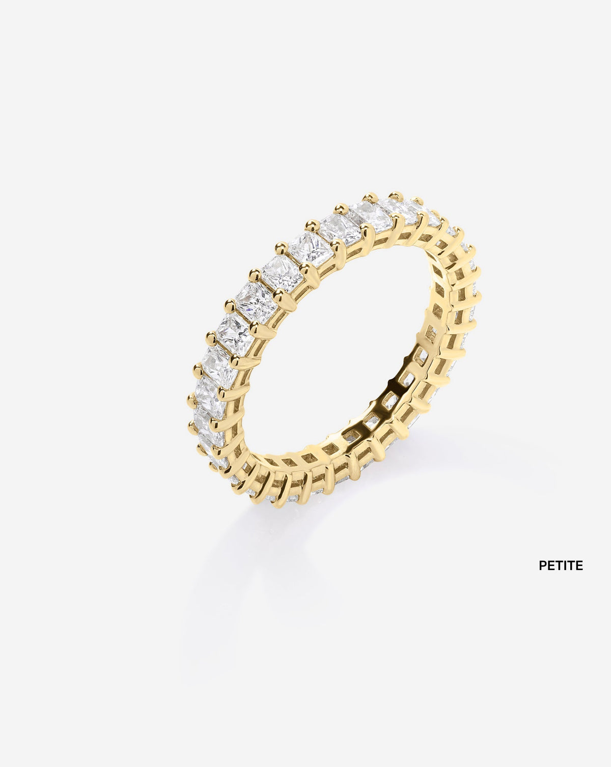 TCW Round Half Eternity Lab Grown Diamond Wedding Band