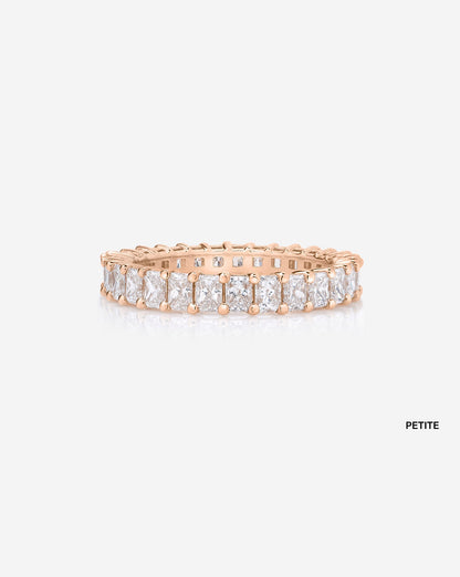 TCW Round Half Eternity Lab Grown Diamond Wedding Band