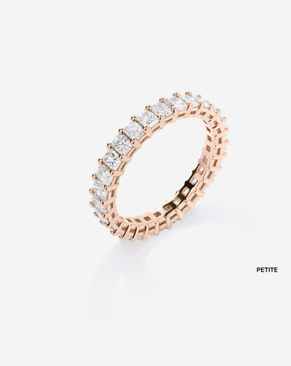 TCW Round Half Eternity Lab Grown Diamond Wedding Band