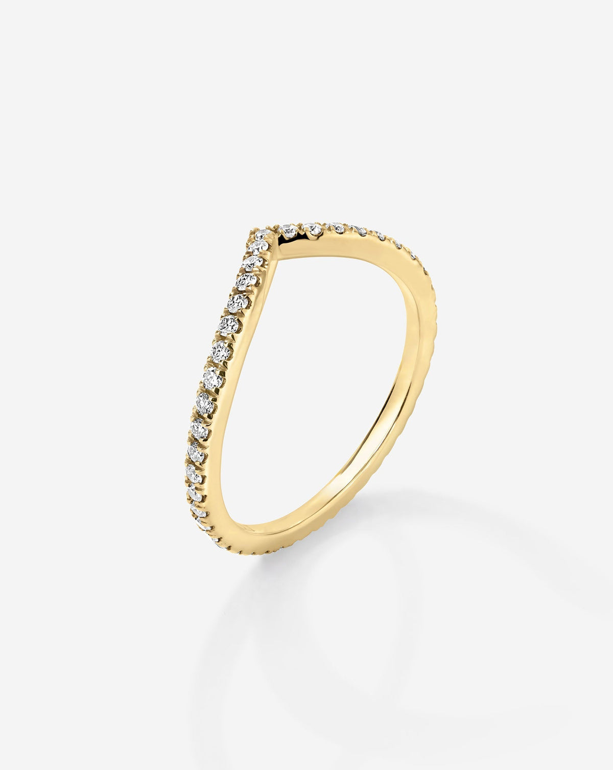 TCW Round Half Eternity Lab Grown Diamond Wedding Band