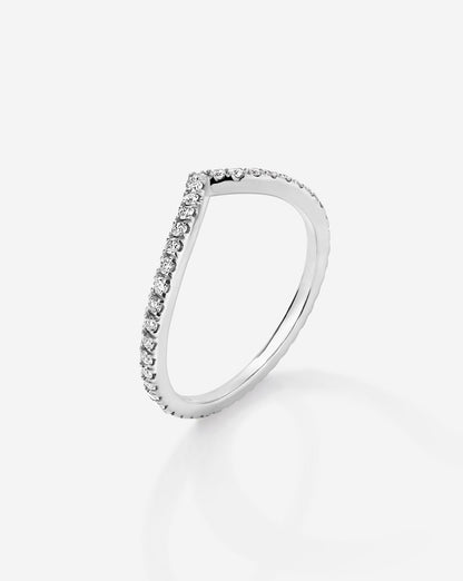 TCW Round Half Eternity Lab Grown Diamond Wedding Band
