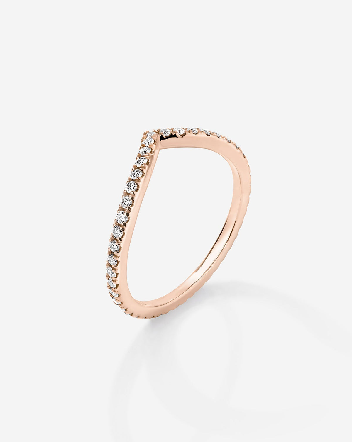 TCW Round Half Eternity Lab Grown Diamond Wedding Band