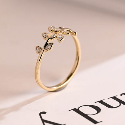 0.2 TCW Marquise Twig Style Moissanite Wedding Band