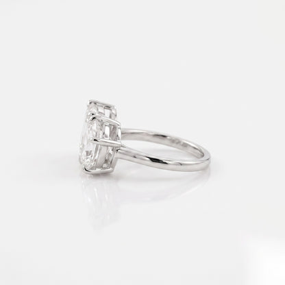 2 CT Radiant Toi Et Moi Moissanite Engagement Ring