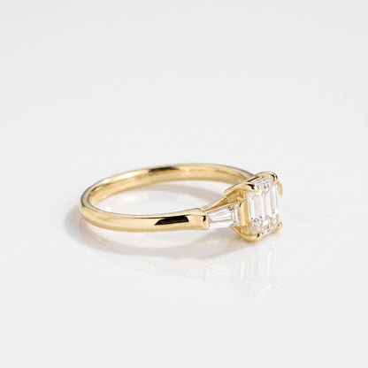 2 CT Marquise Pave Lab Grown Engagement Ring