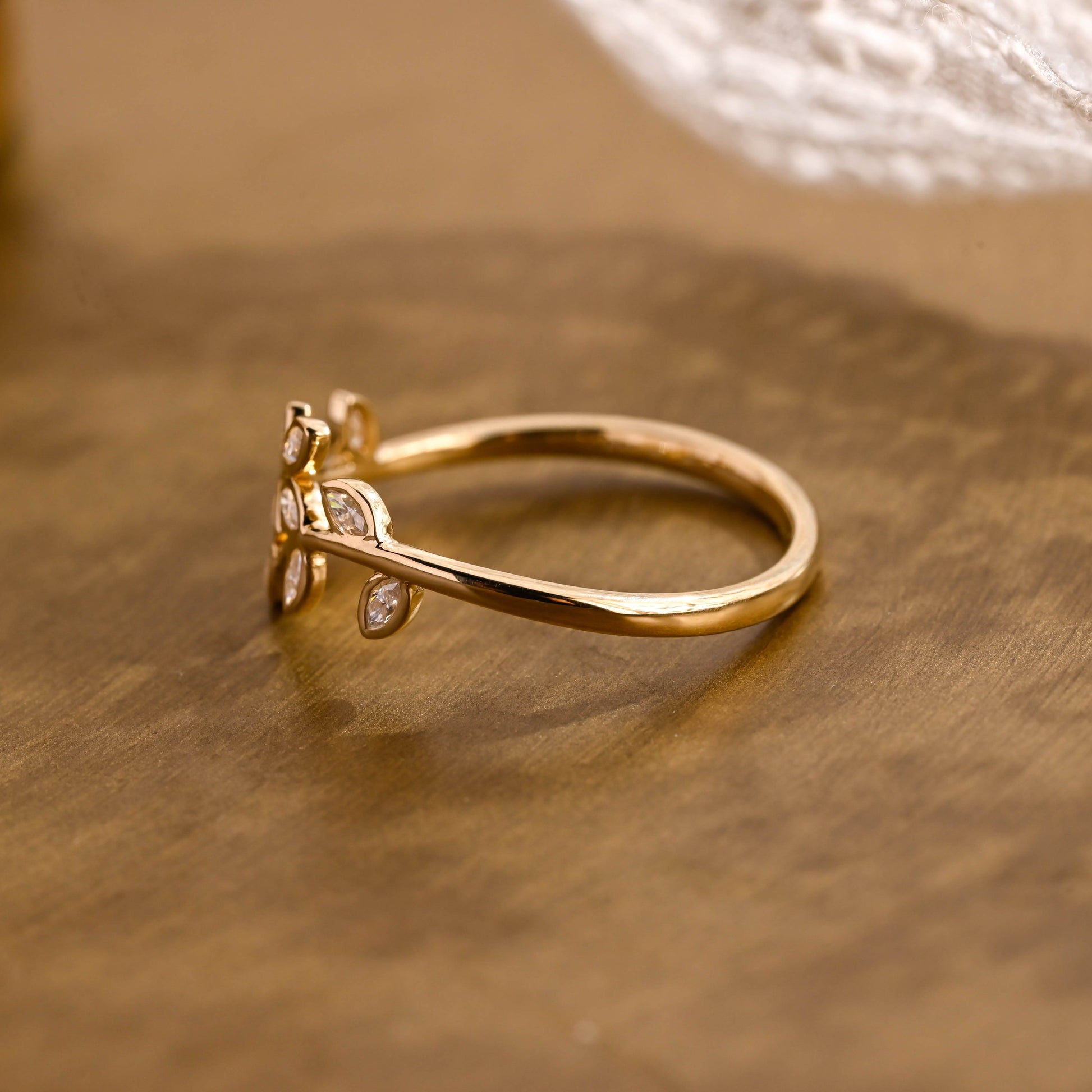 0.15 TCW Round Milgrain Lab Grown Diamond Wedding Band