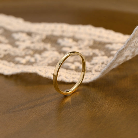 0.15 TCW Round Milgrain Lab Grown Diamond Wedding Band