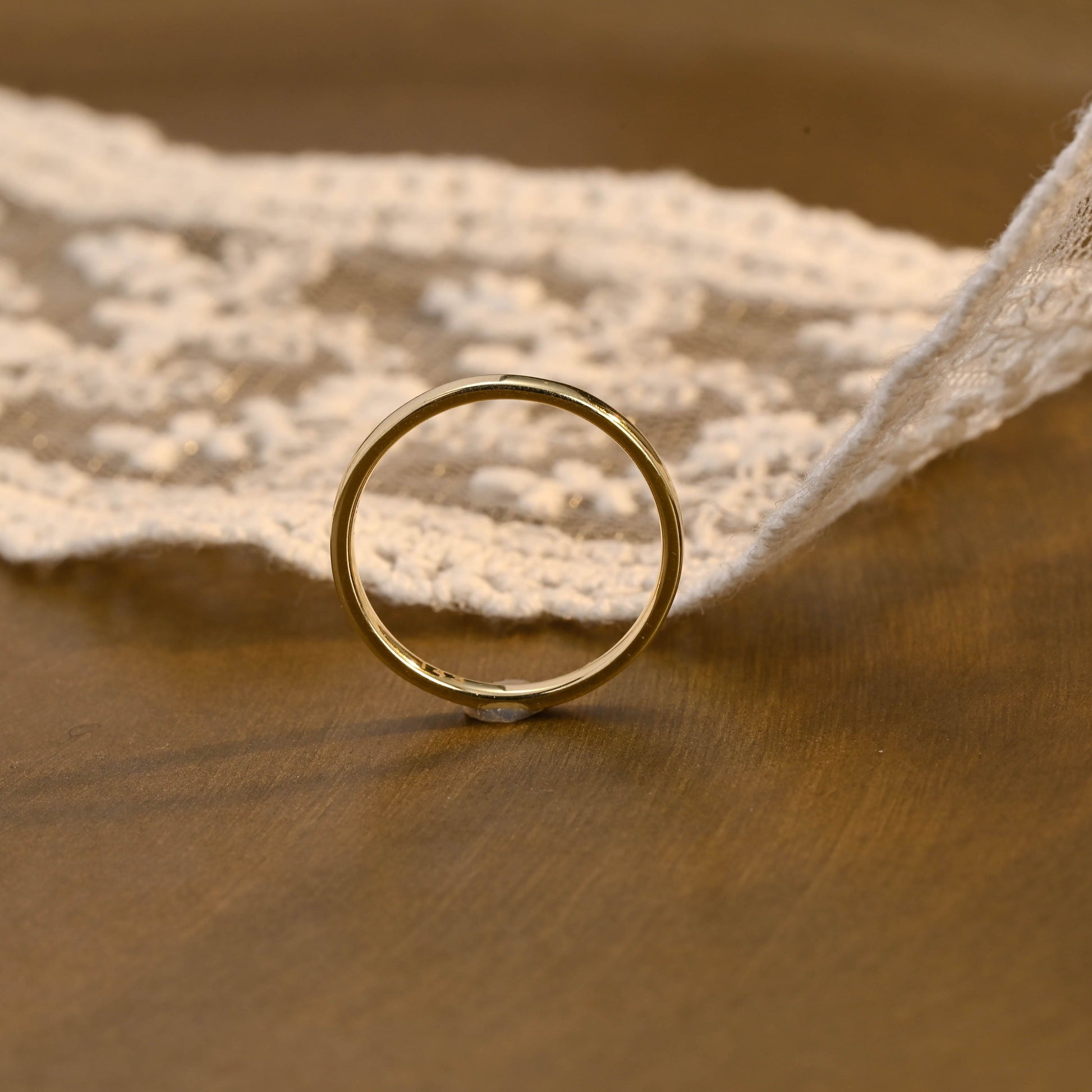 0.15 TCW Round Milgrain Lab Grown Diamond Wedding Band