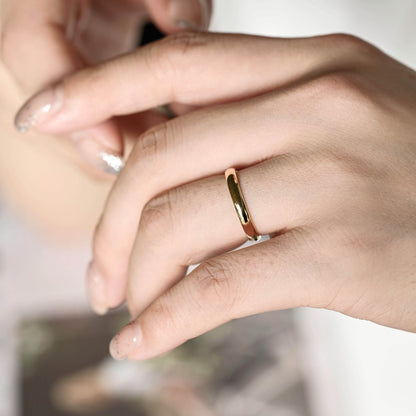 0.15 TCW Round Milgrain Lab Grown Diamond Wedding Band