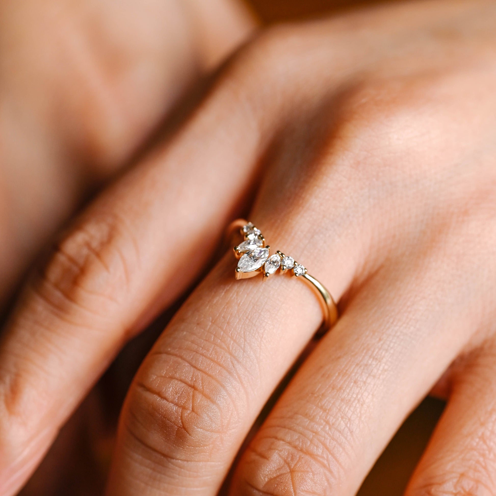 0.15 TCW Round Milgrain Lab Grown Diamond Wedding Band