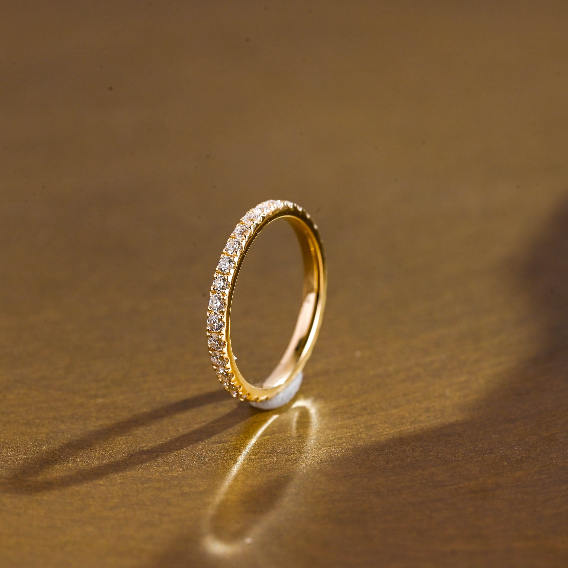 0.15 TCW Round Milgrain Lab Grown Diamond Wedding Band