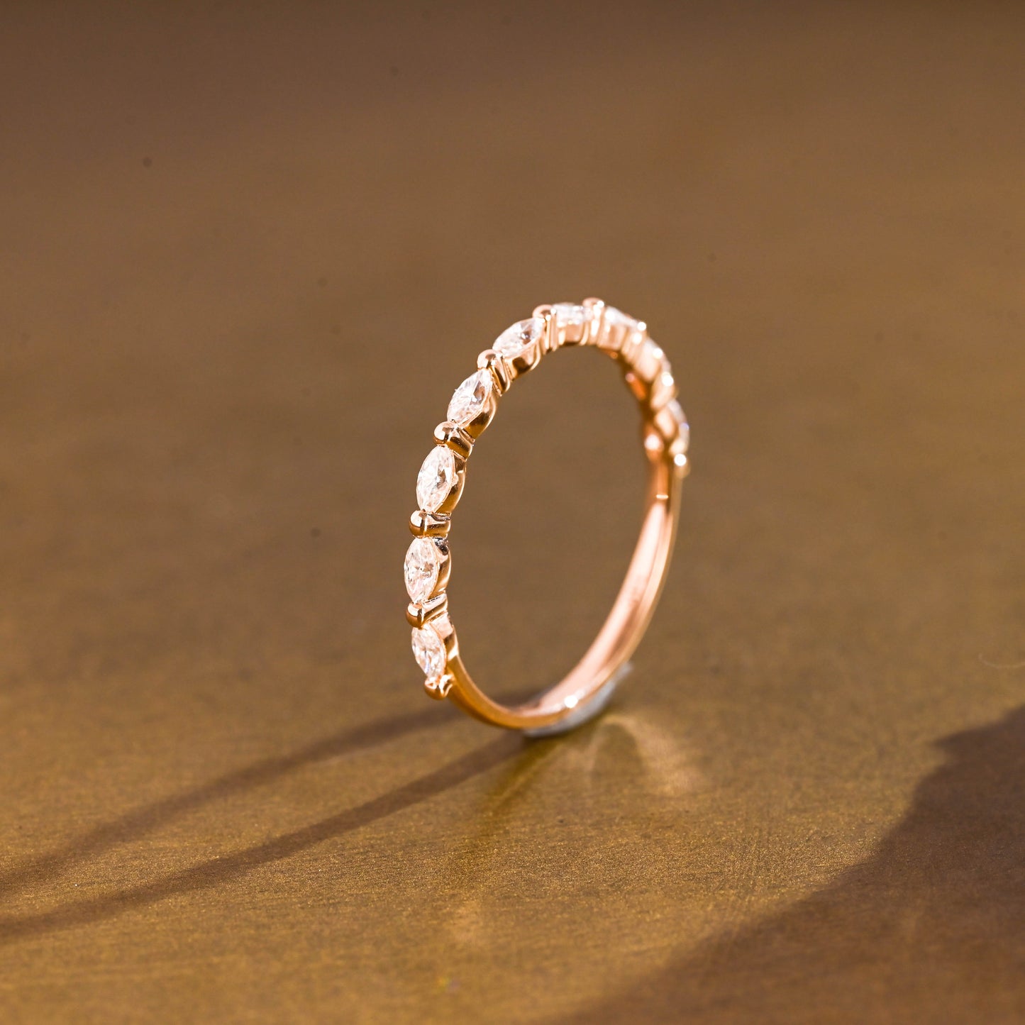 0.15 TCW Round Milgrain Lab Grown Diamond Wedding Band