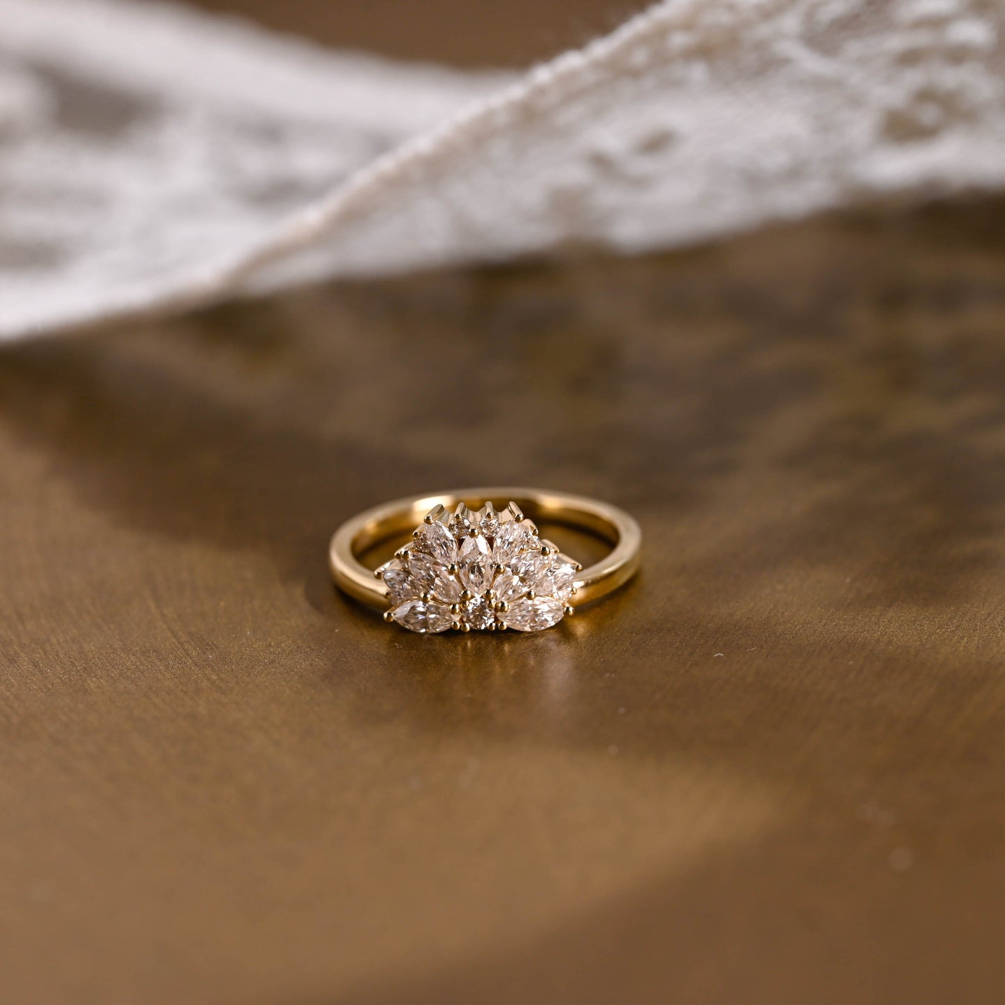 0.15 TCW Round Milgrain Lab Grown Diamond Wedding Band