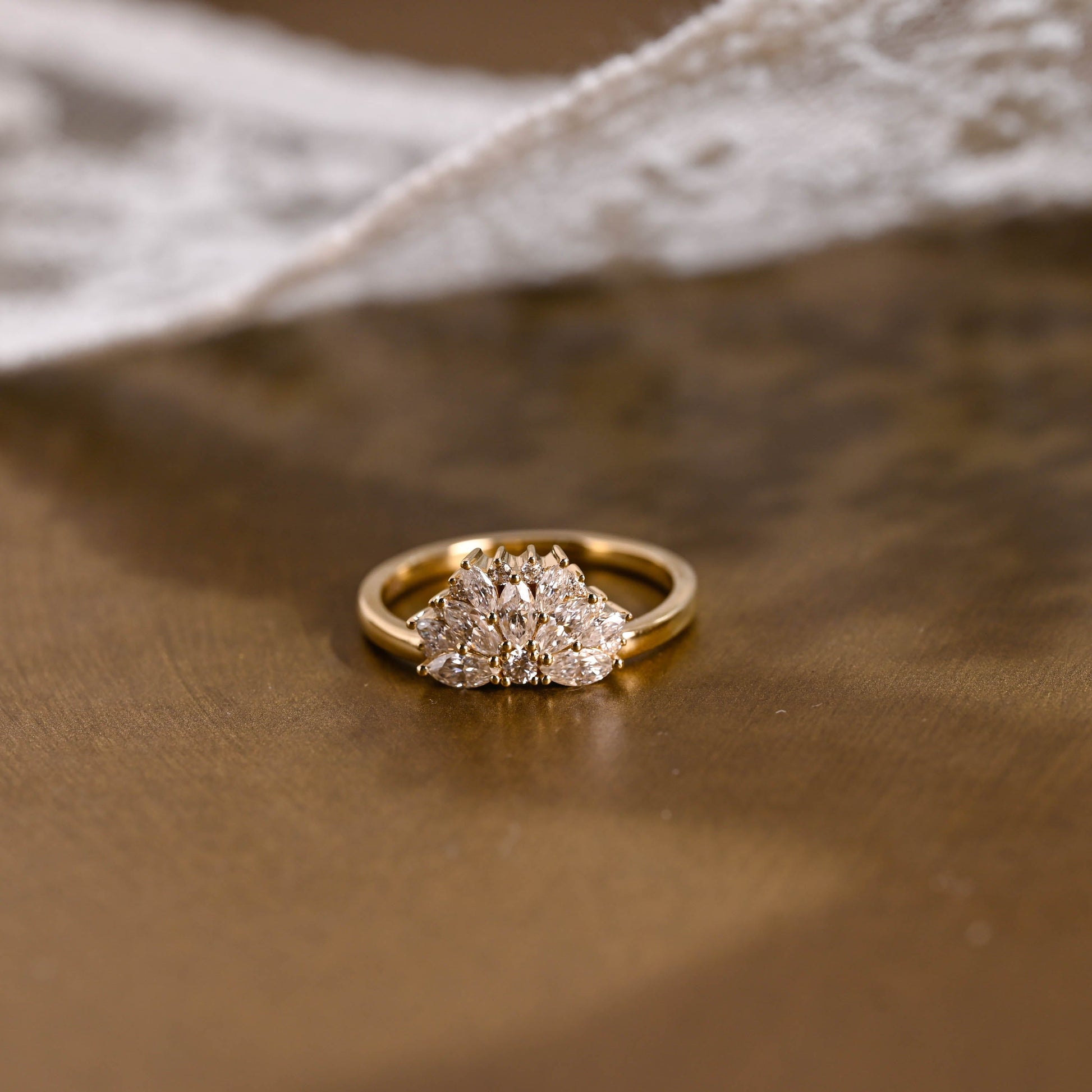 0.15 TCW Round Milgrain Lab Grown Diamond Wedding Band