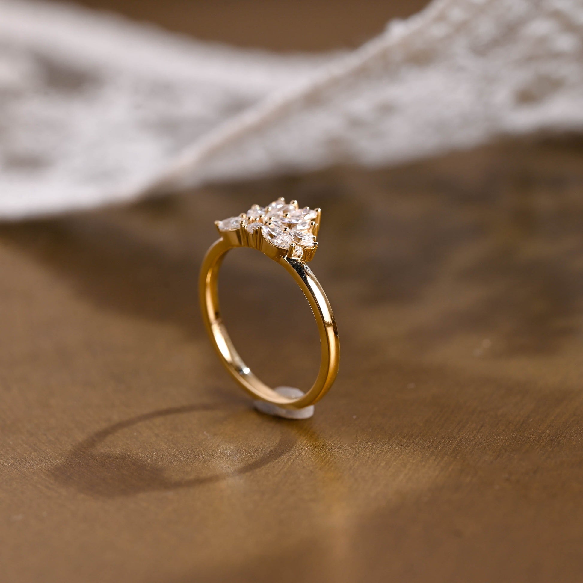 0.15 TCW Round Milgrain Lab Grown Diamond Wedding Band