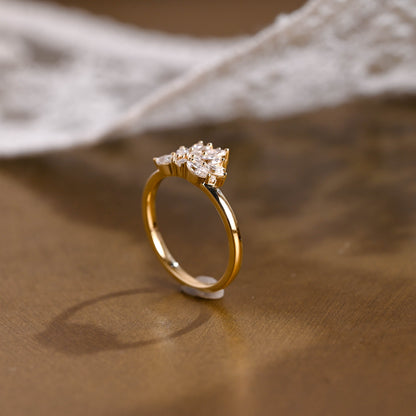 0.15 TCW Round Milgrain Lab Grown Diamond Wedding Band