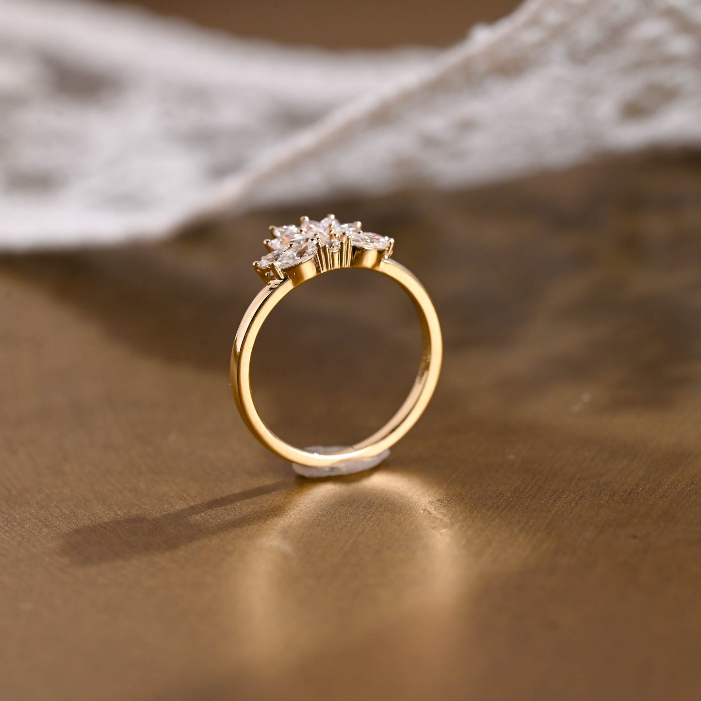 0.15 TCW Round Milgrain Lab Grown Diamond Wedding Band