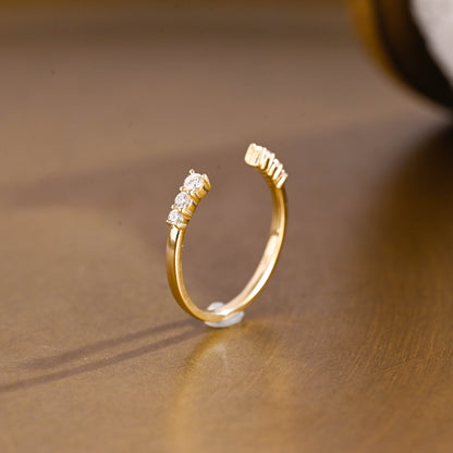 0.15 TCW Round Milgrain Lab Grown Diamond Wedding Band