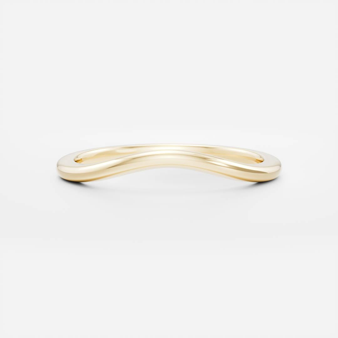 Classic Curved Wedding Band