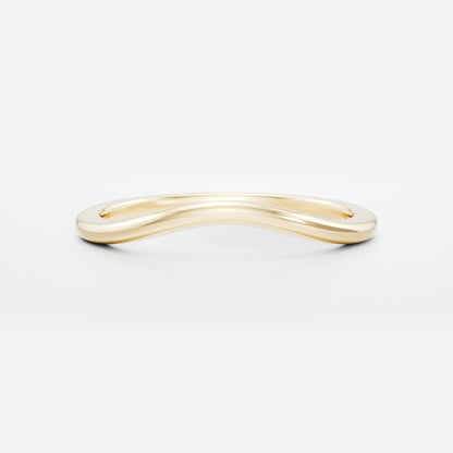 Classic Curved Wedding Band